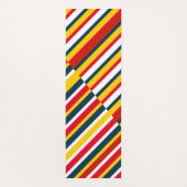 Tapis De Yoga Bohème rayé (Dos)