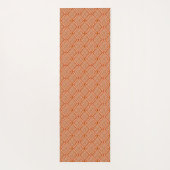 Tapis De Yoga Boho Africain Tons Terre Deux Designs (Dos)