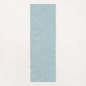 Tapis De Yoga Boho Blue Botanical Motif (Devant)