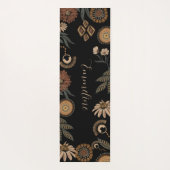 Tapis De Yoga Boho Floral Personnalisé (Dos)