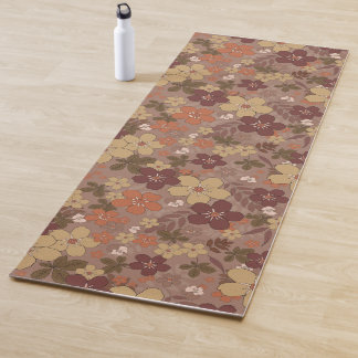 Tapis De Yoga Boho Floral Yoga Mat