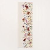 Tapis De Yoga Boho Floral Yoga Mat (Dos)