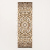 Tapis De Yoga Boho Mandala géométrique (Dos)
