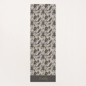 Tapis De Yoga Boho Mystical Zen Celestin Motif (Dos)