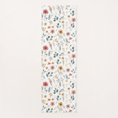 Tapis De Yoga Boho Wildflower (Devant)
