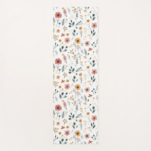 Tapis De Yoga Boho Wildflower
