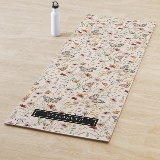Tapis De Yoga Boho Yoga Mat (En situation)