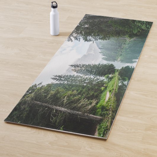 Tapis De Yoga Bois (En situation)