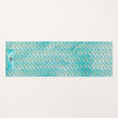 Tapis De Yoga Bonjour l'été (Devant (Horizontal))