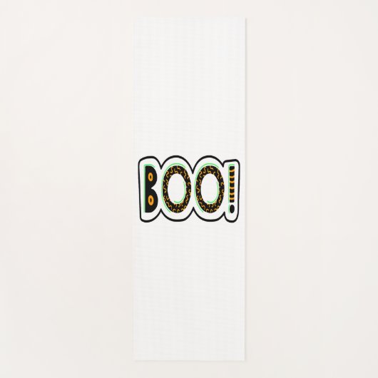 Tapis De Yoga BOO Halloween (Devant)