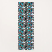 Tapis De Yoga Boomerangs rétro (Devant)