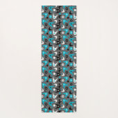 Tapis De Yoga Boomerangs rétro (Dos)