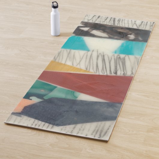 Tapis De Yoga Bordure couleur II (En situation)