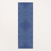 Tapis De Yoga Botanical Pattern in Blue 2 (Devant)