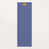 Tapis De Yoga Botanical Pattern in Blue 2 (Dos)