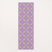 Tapis De Yoga Botanical Pop - Berry (Devant)