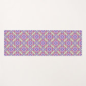 Tapis De Yoga Botanical Pop - Berry (Devant (Horizontal))