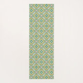 Tapis De Yoga Botanical Pop - Olive (Dos)