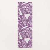 Tapis De Yoga Botanique violet moderne (Devant)