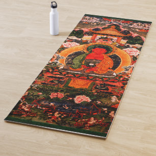 Tapis De Yoga Bouddha Amitabha sur sa terre pure
