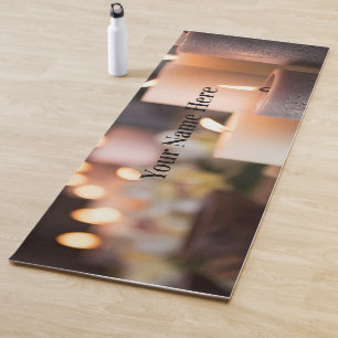 Tapis De Yoga Bougies