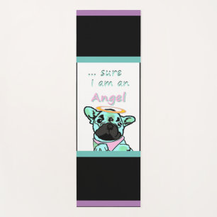 Tapis De Yoga Bouledogue français ange French Bulldog