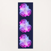 Tapis De Yoga Bouquet d'art aux fleurs blanches (Devant)