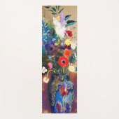 Tapis De Yoga Bouquet de fleurs par Odilon Redon (Devant)