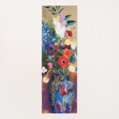 Tapis De Yoga Bouquet de fleurs par Odilon Redon (Dos)