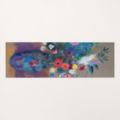 Tapis De Yoga Bouquet de fleurs, Redon (Dos (Horizontal))