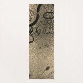 Tapis De Yoga Boutons à vis de bronze (Dos)