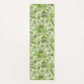 Tapis De Yoga Bovins verts femelles et fleurs d'eucalyptus (Devant)