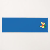 Tapis De Yoga Bow de Noël (Devant (Horizontal))