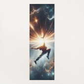 Tapis De Yoga Breakdancer en action, Ai, Action dans la Galaxie (Dos)