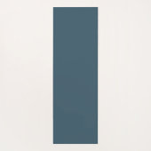 Tapis De Yoga "Breathe" Beaux tons Bleus Gradient (Dos)