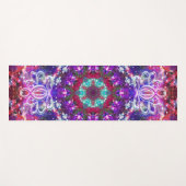 Tapis De Yoga Brilliance Zen Lotus Star Kaleid (Devant (Horizontal))