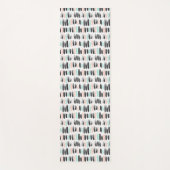 Tapis De Yoga Brosses et motif de courses d'encre (Devant)