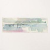 Tapis De Yoga Brouillard de levage | aux pastels mous (Devant (Horizontal))