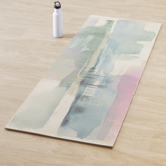 Tapis De Yoga Brouillard de levage | aux pastels mous (En situation)