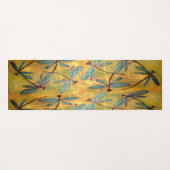 Tapis De Yoga Brouillard de libellule (Dos (Horizontal))