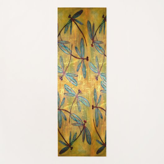 Tapis De Yoga Brouillard de libellule (Devant)