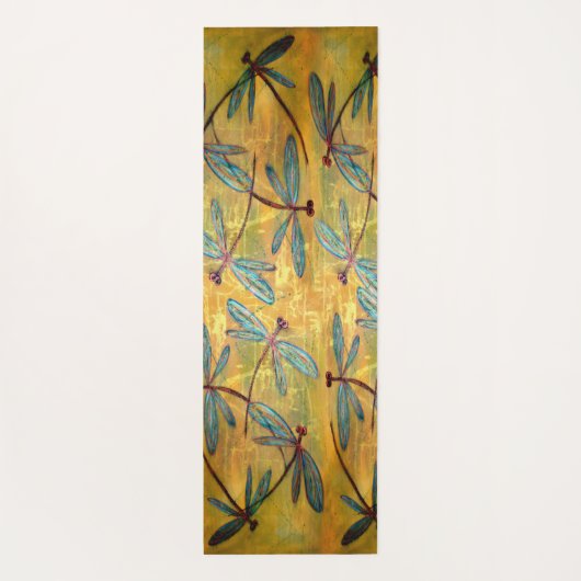 Tapis De Yoga Brouillard de libellule (Dos)