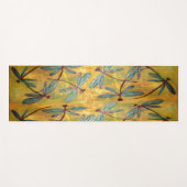 Tapis De Yoga Brouillard de libellule (Devant (Horizontal))