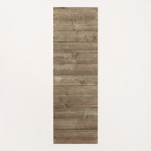 Tapis De Yoga Brown Wood Motif Nature (Devant)