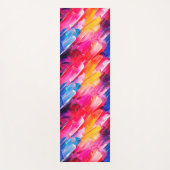 Tapis De Yoga brush strokes 2 pattern (Devant)