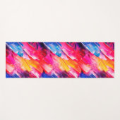 Tapis De Yoga brush strokes 2 pattern (Devant (Horizontal))