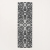 Tapis De Yoga Bugs, blanc cassé sur noir (Dos)