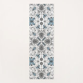 Tapis De Yoga Bugs, noir et bleu (Devant)