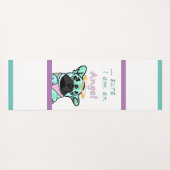 Tapis De Yoga Bulldog d'Angel (Dos (Horizontal))