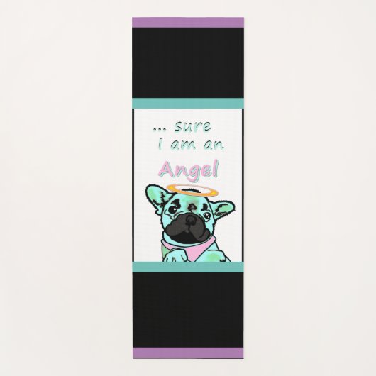 Tapis De Yoga Bulldog d'Angel (Devant)